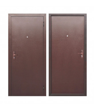 Входная дверь Цитадель (Феррони) Стройгост 5 РФ Металл/металл Медный антик