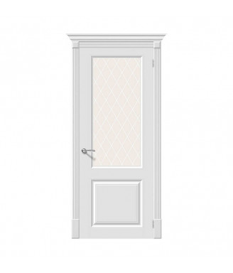 Межкомнатная дверь Браво Скинни-13 Белый (Эмаль)
