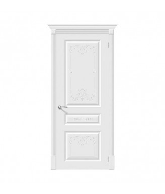 Межкомнатная дверь Браво Скинни-14 Аrt Белый (Эмаль)
