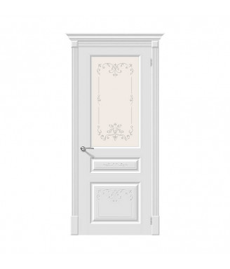 Межкомнатная дверь Браво Скинни-15.1 Art Белый (Эмаль)