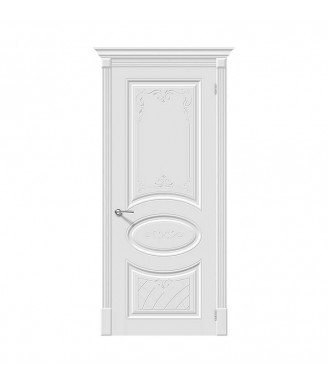 Межкомнатная дверь Браво Скинни-20 Art Белый (Эмаль)
