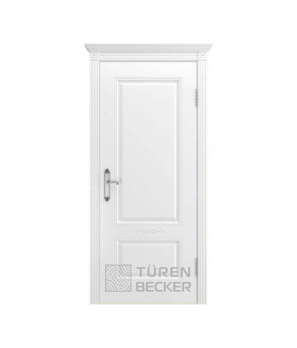 Межкомнатная дверь Turen Becker Венеция В1 ПГ Эмаль белая