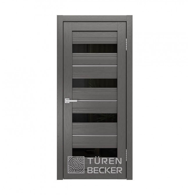 Межкомнатная дверь Turen Becker S41 ПО Ясень графит