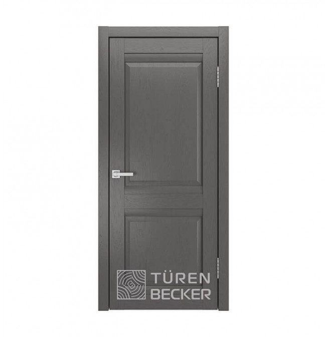 Межкомнатная дверь Turen Becker S8 ПГ Ясень графит