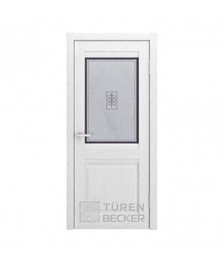 Межкомнатная дверь Turen Becker S8 ПО Ясень белый
