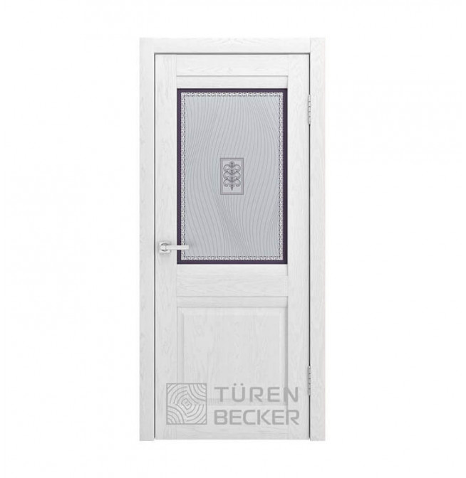 Межкомнатная дверь Turen Becker S8 ПО Ясень белый