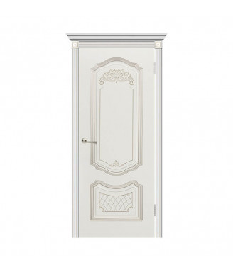 Межкомнатная дверь Волжские двери Гранада ПГ Эмаль белая